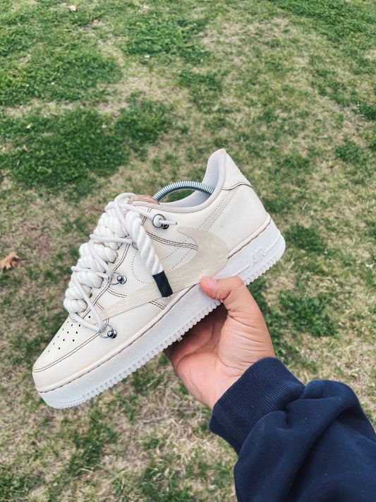 Coffee Dyed AF1's